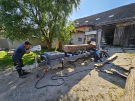 Şerit testere TP-600 mobilní , | Bıçkı makinesi | Ahşap işçiliği makineleri | Drekos Made s.r.o