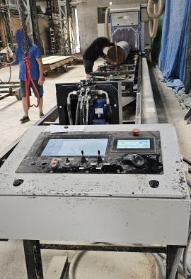 Çift bıçaklı daire testere Dekos made s.r.o. PP-550 | Bıçkı makinesi | Ahşap işçiliği makineleri | Drekos Made s.r.o