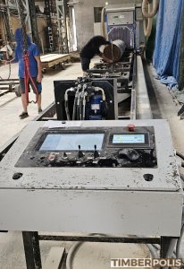 Çift bıçaklı daire testere Dekos made s.r.o. PP-550 |  Bıçkı makinesi | Ahşap işçiliği makineleri | Drekos Made s.r.o