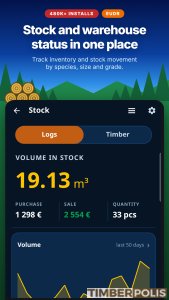 Stok TIMBERPOLIS / DREVARI | Üretim için | Yazılım | DREVARI.SK, s.r.o