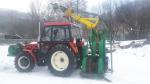 Römorkör / Kablo vinci LARIX 550 s traktorem 7745 |  Orman makineleri | Ahşap işçiliği makineleri | Vlastimil Chrudina