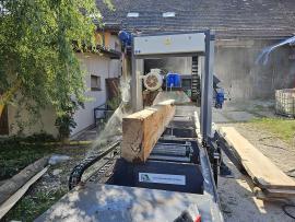 Şerit testere TP-600 mobilní , |  Bıçkı makinesi | Ahşap işçiliği makineleri | Drekos Made s.r.o