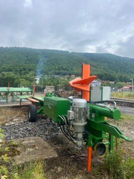 Kütük bölücü Tark -50  |  Artık odun işleme | Ahşap işçiliği makineleri | Drekos Made s.r.o