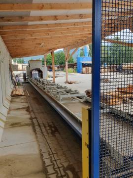 Çift taraflı testere açılı testere Dekos made s.r.o. PP-550 |  Bıçkı makinesi | Ahşap işçiliği makineleri | Drekos Made s.r.o